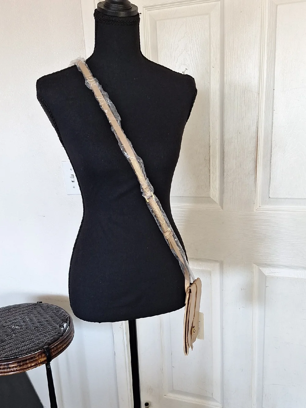 New HOBO token gold dust crossbody